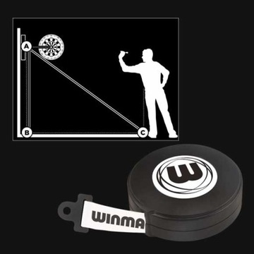 ЗАЩИТНЫЙ КОВРИК ДЛЯ ДАРТСА WINMAU COMPACT-PRO Дартс Дартс Дартс БЕСПЛАТНАЯ МЕРА!