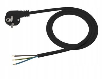 Przewód zasilający kabel 3m 3x1 OMY