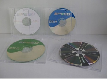 CD-боксы x 1 SLIM для бесцветных дисков, 40 шт.