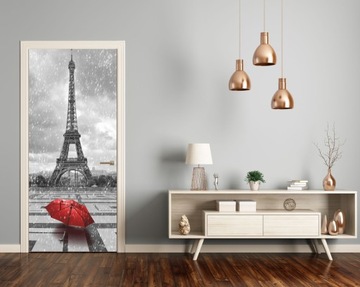 ПАРИЖСКИЙ ЗОНТИК ЭЙФЕЛЕВАЯ БАШНЯ ДВЕРЬ ШПОНИРОВАННАЯ МЕБЕЛЬ