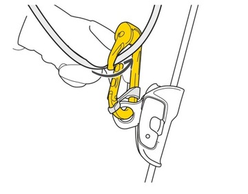 Карабин PETZL Rollclip A Triact-Lock P74