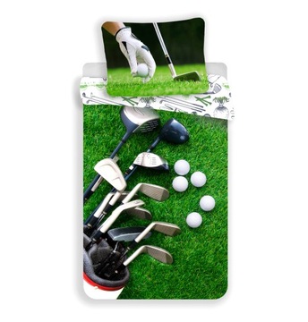 POŚCIEL młodzieżowa 140x200 Golf Gra Piłeczki