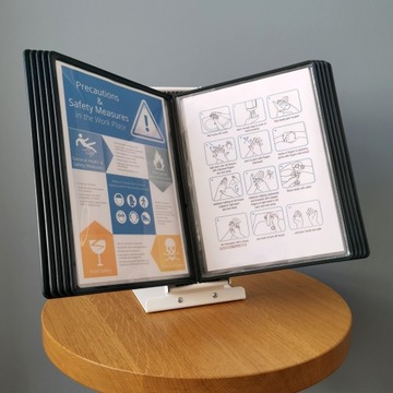 Набор информационных рамок STAND + WHITE 10 шт.