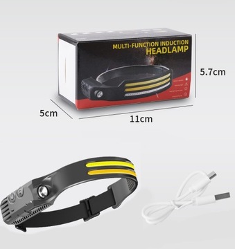 МОЩНЫЕ ФАРЫ 2 COB СВЕТОДИОДНЫЕ ПОЛОСКИ ДАТЧИК ДВИЖЕНИЯ