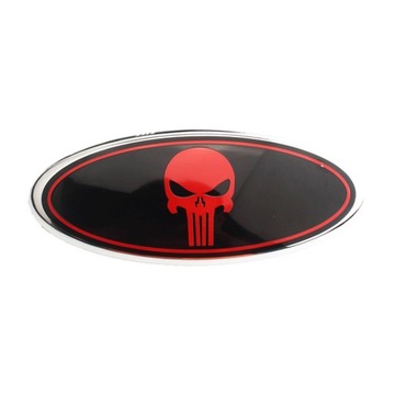 Emblemat ABS Naklejka z logo na ogon samochodu Ford Punisher 11.5*4.5cm