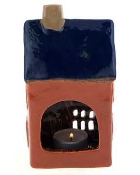 ФОНАРЬ ДЛЯ ДОМОВ КЕРАМИЧЕСКИЙ ПОДСВЕЧНИК ГЛАЗУРЕННАЯ КЕРАМИКА *