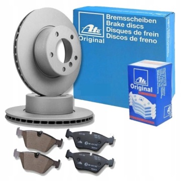 ПЕРЕДНИЕ ДИСКИ + КОЛОДКИ ATE NISSAN QASHQAI 295.5MM