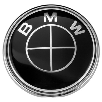 EMBLEMAT BMW PRZÓD LOGO znaczek przedni 82 MM