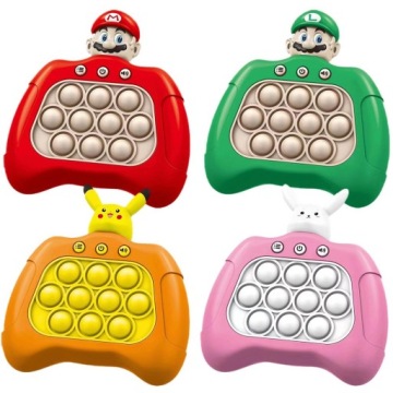 POP IT SUPER MARIO LUIGI КОНСОЛЬНАЯ АНТИСТРЕССОВАЯ ЭЛЕКТРОННАЯ ИГРА 30 УРОВНЕЙ