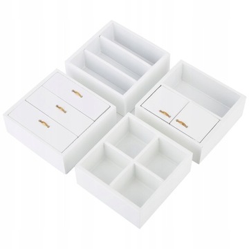 1:12 Mini drewniane meble szafkowe Salon