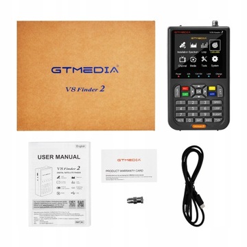 MIERNIK DIGITAL SATELLITE V8 FINDER 2 DVB-S/S2/S2X