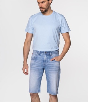 LEE COOPER Bermudy jeansowe CHICAGO 1553 LIGHT 34