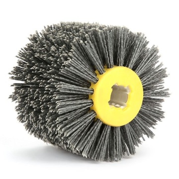 НЕЙЛОНОВАЯ ЩЕТКА ДЛЯ ПОЛИРОВКИ 120X100 ДЕРЕВЯННАЯ ГРЕБЕНКА ВАЛИКОВЫЙ ШЛИФОВАЛЬНЫЙ ДИСК