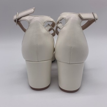 Buty damskie czółenka białe ślubne Anna Field rozmiar 36