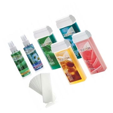 4x WOSK W ROLCE ItalWax Depilacja rolka lotion