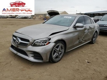 Mercedes Klasa C W205 2020 Mercedes-Benz Klasa C 2020r., 4MATIC, od ubezpieczalni 2.0 Benzyna 255KM