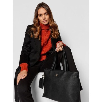 Torebka TOMMY HILFIGER Th Soft Tote AW0AW10439