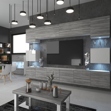 Белая стенка Гостиная Мебель для гостиной