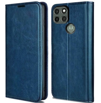 ETUI SKÓRZANE DO MOTOROLA MOTO G9 POWER SZKŁO