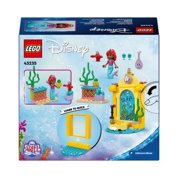 LEGO DISNEY МУЗЫКАЛЬНАЯ СЦЕНА ПРИНЦЕССЫ АРИЭЛЬ 43235 4+