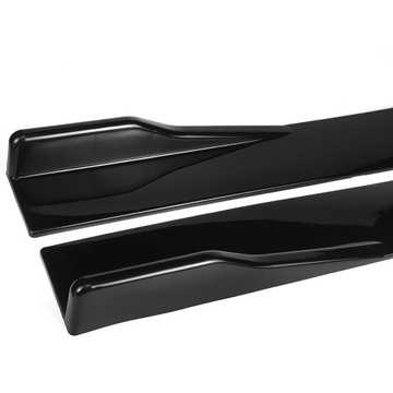 UNIWERSALNE DOKŁADKI PROGÓW SIDE SKIRT SPLITTER 2M