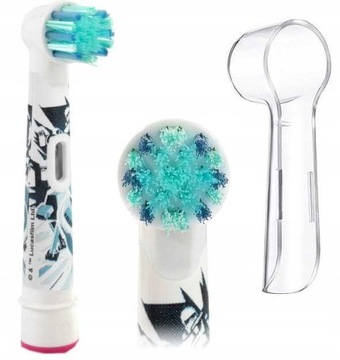 1x KOŃCÓWKA SZCZOTECZKI ORAL-B STAR WARS DZIECI + OSŁONKA ETUI NA KOŃCÓWKĘ