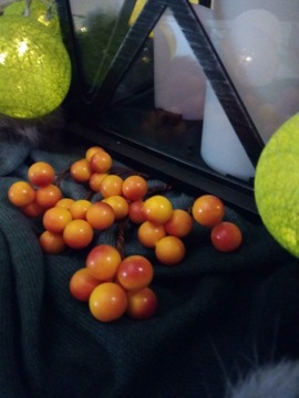 ŻOŁĘDZIE OZDOBNE DEKORACJA STOŁU JESIEŃ 12 SZT 476