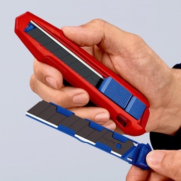 KNIPEX 90 10 165 BK Нож Cutix с отламывающимся лезвием