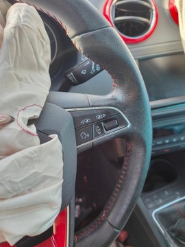 SEAT IBIZA IV 6J 15R VOLANT MULTIFUNKČNÍ KŮŽE FR