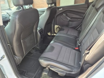 Ford Kuga II SUV 2.0 Duratorq TDCi 163KM 2013 Ford Kuga Sliczna biala Titanium 2.0 TDCI 163KM Naped 4x4 200tys km orygin, zdjęcie 16