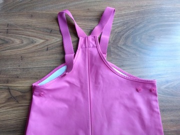 Розовые водонепроницаемые подтяжки Lindex, новый размер 80.