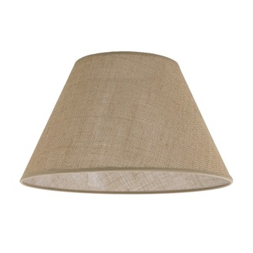 ABAŻUR boho do lampy stożek 4S jutowy 15/30 wys16 natrualna vintage juta
