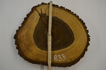 Столешница из доски Slice 43x38 Gr.6 из орехового дерева