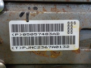 DODGE NITRO 08R SLOUPEC VOLANT 05057483AD