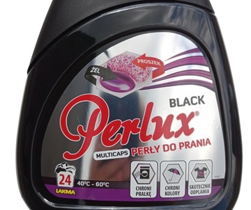 Perlux Black perły do prania tkanin czarnych 24 s
