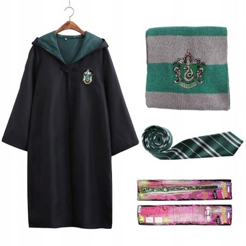 Strój Harry Potter Peleryna-160cm Krawat Szalik