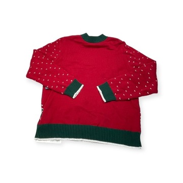Wciągany sweter męski świąteczny ledy SPENCER'S XL