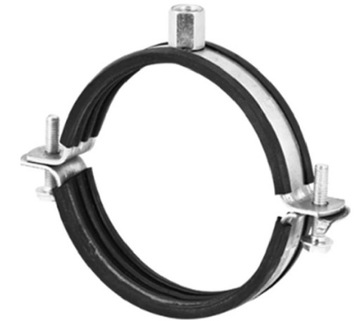 Obejma montażowa stalowa do rury spiro flex 125 mm
