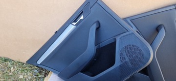 БОКОВЫЕ КОЖАНЫЕ ШТОРКИ SKODA SUPERB III COMBI СВЕТОДИОДНЫЕ ШТОРКИ CANTON ИДЕАЛЬНЫЙ КОМПЛЕКТ