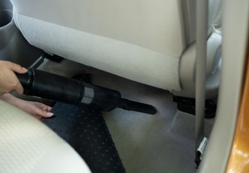 Ручной автомобильный пылесос, беспроводной, перезаряжаемый + полезные насадки