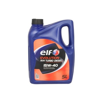 Olej ELF Evolution 500 Turbo Diesel 15W40 5L