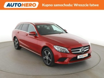 Mercedes Klasa C W205 Kabriolet Facelifting 1.5 200 184KM 2019 Mercedes C 200 mHEV automat full LED navi, zdjęcie 9