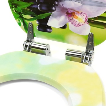 СИДЕНЬЕ ДЛЯ УНИТАЗА, СИДЕНЬЕ ДЛЯ УНИТАЗА, МЕДЛЕННО ЗАКРЫВАЮЩИЙСЯ УНИТАЗ УНИВЕРСАЛЬНЫЙ МДФ