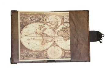 Дневник, кожаная ноутбука (20 х 15 см)