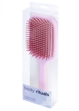 BODY RITUALS БОЛЬШАЯ ЩЕТКА ДЛЯ ВОЛОС СВЕТЛО-РОЗОВАЯ