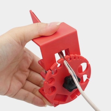 Сменный пластиковый переносной инструмент для зачистки проводов.