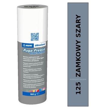 FUGA FRESCA odświeżacz farba renowator MAPEI 125 ZAMKOWY SZARY