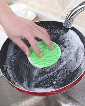 ГУБКА СИЛИКОНОВАЯ ДЛЯ ЧИСТКИ