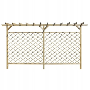Pergola drewno VidaXL krata 200 cm