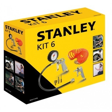 ZESTAW AKCESORII PNEUMATYCZNYCH 6SZT 9045717STN STANLEY